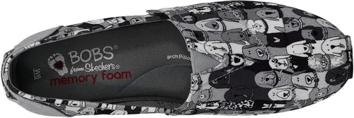 Vista 5 de Skechers BOBS Plush-Wag - Zapatos planos de fiesta para mujer