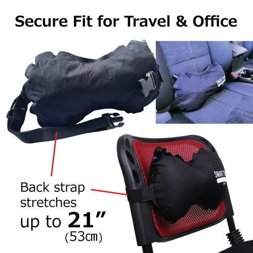 Vista 14 de Almohada de viaje inflable de viaje SMART para asiento de avión