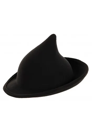 Vista 2 de Sombrero Moderno de Bruja Negra Multicolor