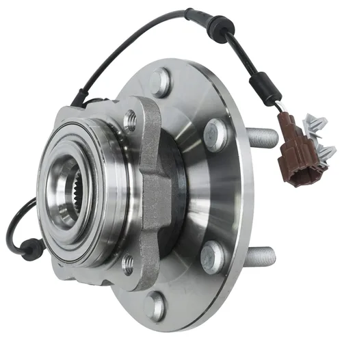 Vista 93 de Detroit Axle - Par de cojinetes de rueda delantera/trasera para Ford Edge 11-14, 09-19 Flex, 13-19 Police Interceptor Sedan, 14-18 Police Sedan