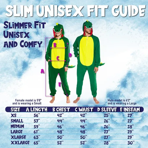 Vista 4 de Funziez! - Disfraz de animal de una pieza para adultos, diseño de felpa para Halloween, traje de cosplay de fruta para mujer y hombre