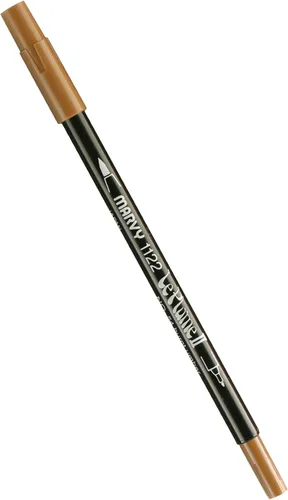 Vista 32 de Uchida 1122-C-3 Marvy Extra Fine Tip Le Plume II Rotulador de doble punta, azul