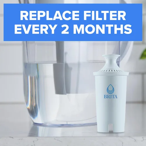 Vista 3 de Brita Plus Filtro de agua de repuesto, para jarras y dispensadores, paquete