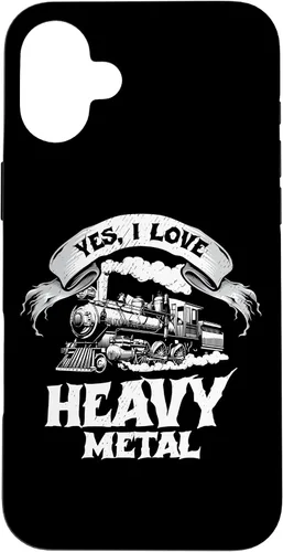 Vista 23 de Train Railroad Locomotive Steam Train Engine Trainspotting Case for iPhone 16