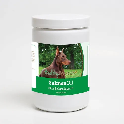 Vista 35 de Healthy Breeds Affenpinscher - Masticables suaves de aceite de salmón, 90