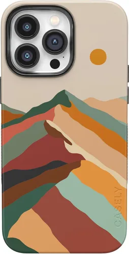 Vista 42 de Casely - Funda para iPhone 14 Pro Max, flores pintadas, Frida Kahlo Floral Girly, compatible con MagSafe
