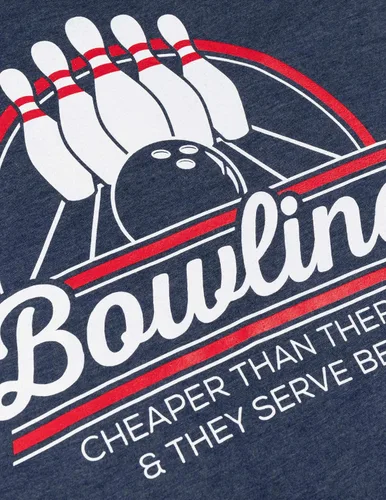 Vista 5 de Bowling Night Tees - Funny Bowler League T-Shirts