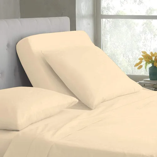 Vista 35 de Top Split Queen - Juego de sábanas de cabeza flexible para colchón de número para cama de bolsillo profundo, 1800 hilos, súper suave y fresco, juego