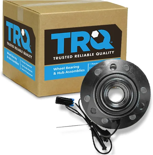 Vista 102 de TRQ Cojinete de rueda lateral del pasajero trasero y conjunto de cubo compatible con Ram ProMaster 1500 ProMaster 2500 ProMaster 3500 2014-2023