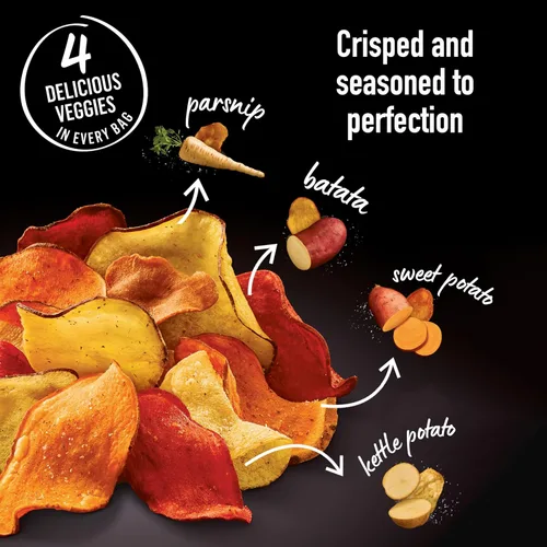 Vista 5 de Papas fritas vegetales Terra, hierbas mediterráneas y un toque de limón, 6.8 onzas