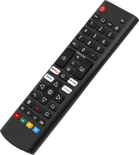 Vista 4 de AKB76040302 - Paquete de 2 controles remotos universales de repuesto compatibles con LG Smart TV UHD TV UP70 UP75 UP76 UP80 UP87 Series OLED TV A1
