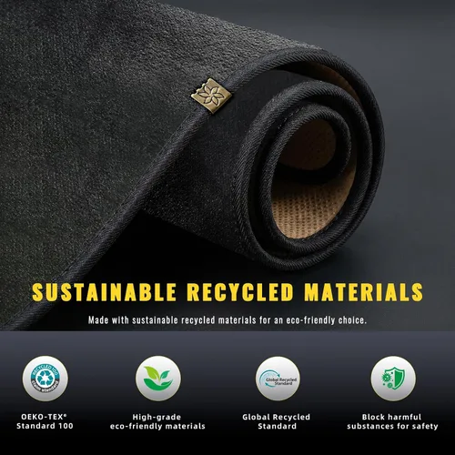 Vista 3 de TUCAREST Funda para salpicadero Compatible con Ch-Evy Silverado 1500/2500 HD/ 3500 HD 2019 2020 2021 2022 2023, GM-C Sierra 1500/2500 HD/ 3500 HD