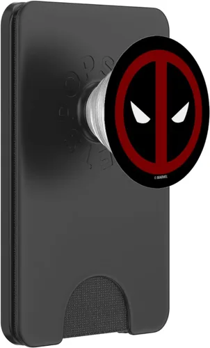 Vista 7 de Marvel Deadpool - Máscara PopSockets PopGrip estándar