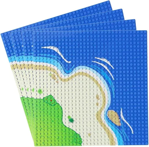 Vista 9 de Placas base de 32 x 32 pulgadas con placas de construcción clásicas