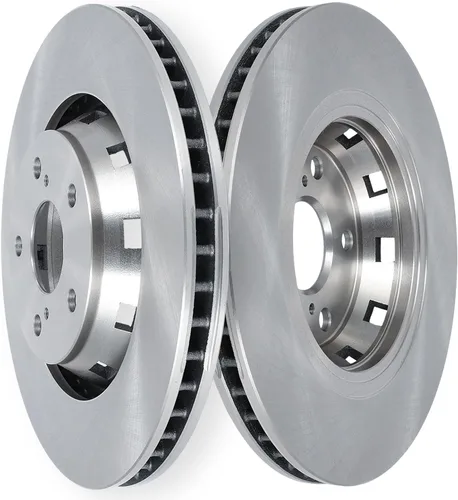 Vista 20 de SCITOO Rotores de freno trasero para Honda para CR-V 2002-2004 Frenos de disco perforados y ranurados Rotores de reemplazo: 31304 Brakes Kit Fit