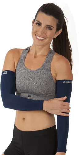 Vista 2 de Mangas de brazo de compresión Zensah - Mangas de sol protección UV