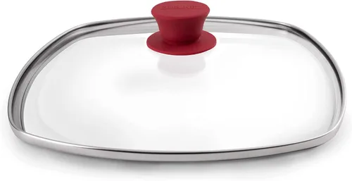 Vista 26 de Cuisinel Tapa de cristal – 6 pulgadas – Compatible con Lodge – Funda de repuesto templada totalmente montada – Apto para horno para sartenes – Para
