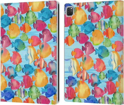 Vista 13 de Head Case Designs Funda de piel con licencia oficial de Paul Brent Agate Mermaid Coastal compatible con Apple iPad Air 11 2020/2022/2024/2025 Sirena