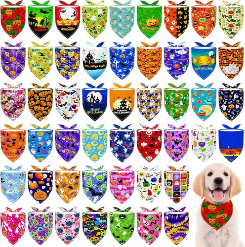 Vista 13 de 50 pañuelos para perro para el día del padre, a granel, grandes, XL, XXL, XXXL