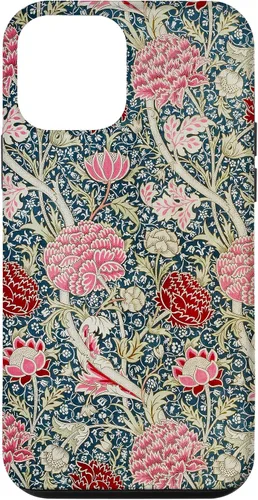 Vista 16 de iPhone 16 Cray - William Morris Art Nouveau Pattern Case