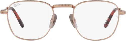Vista 9 de Ray-Ban Unisex Rx8258v Frank Titanium Square Prescription Eyewear Frames