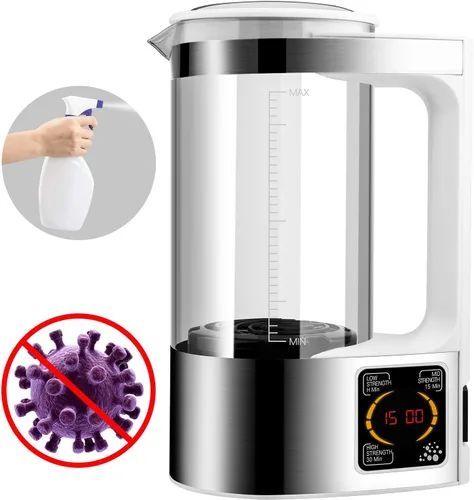 Vista 7 de Hipocloroso/Generador hipocloroso de sodio,Solución hipoclorosa hecha a sí misma de 2 litros,Salmuera electrolizada que hace la máquina hipoclorosa