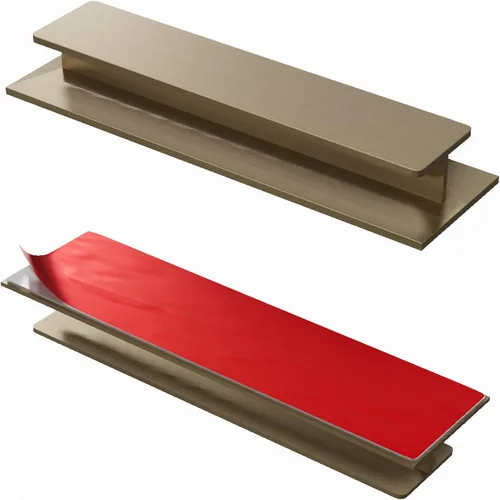 Vista 15 de HRX - Manija de puerta autoadhesiva para puerta, fácil de instalar, sin tornillos, despegar y pegar en vidrio, madera, metal, plástico, perilla