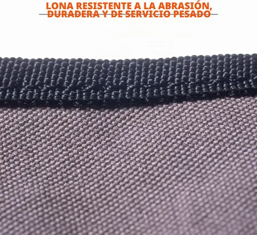 Vista 4 de Ergodyne Arsenal 5706 Delantal de cintura de lona con 13 bolsillos para herramientas, gris