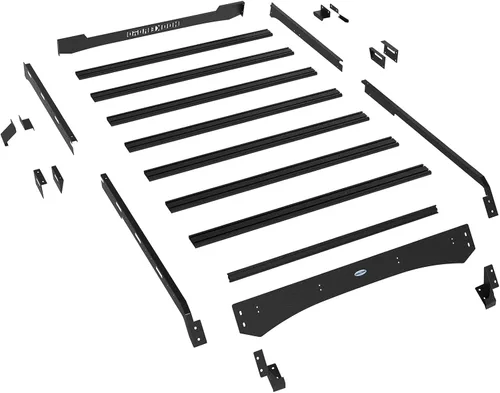 Vista 8 de u-Box Bronco Barras transversales de aluminio para Ford Bronco 2021-2026 con techo rígido de 2 puertas (excluye Bronco Sport), cesta de carga