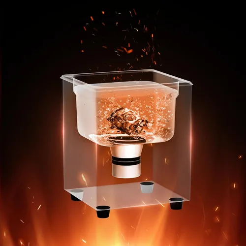 Vista 8 de VEVOR Limpieza Ultrasónica, 1.3L Máquina de Limpieza Profesional de 60W con Temporizador y Calentador, Limpiador Ultrasónico Digital de 40kHz