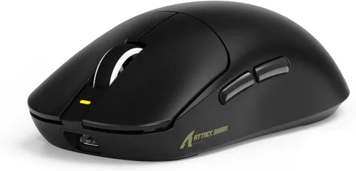 Vista 10 de ATTACK SHARK X8SE - Mouse inalámbrico para juegos, sensor óptico ajustable de 25 K DPI PAW3311, ergonómico de 2.08 oz ligero, triple modo