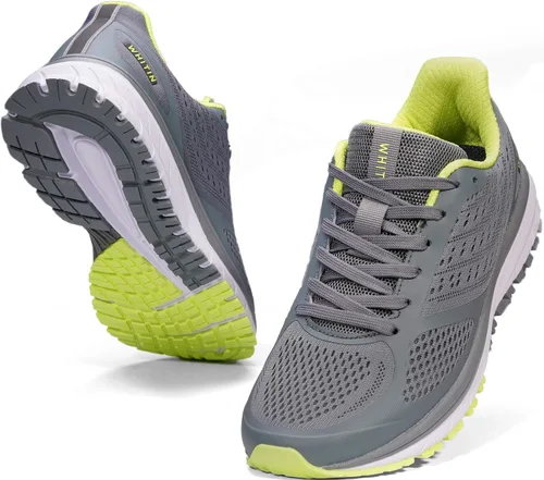 Vista 41 de Joomra Whitin - Tenis deportivos acolchados para correr para hombre