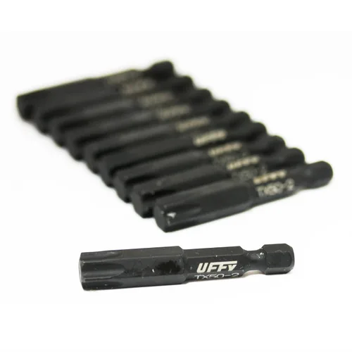 Vista 28 de UFFY - Insertar 1" pulgadas Phillips PH # 1 Power Impact Bit 10 pack 1/4 Hex