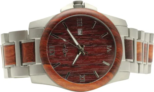 Vista 4 de Angie Wood Creations Relojes de madera para hombre