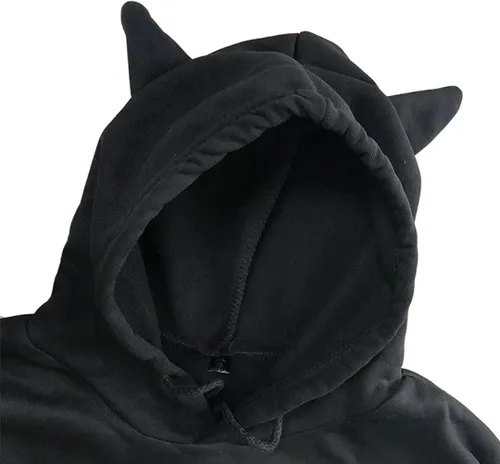 Vista 2 de Kpop Suga V Jungkook Jimin Rap Jhope Jin Sudadera con capucha Love Yourself Bangtan Boys Cat Ear Pullover