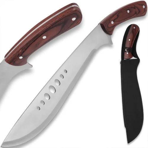 Vista 3 de Libro Revelador de Eli Machete Full Tang con funda