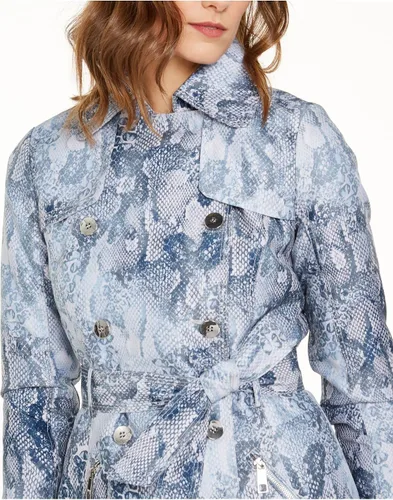 Vista 3 de GUESS Gabardina de doble botonadura para mujer