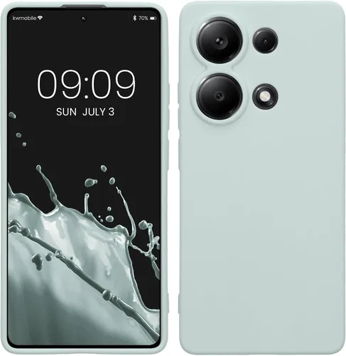 Vista 12 de kwmobile Funda compatible con Xiaomi Redmi Note 9S / 9 Pro / 9 Pro Max - Funda protectora de silicona TPU suave y delgada - Negro mate