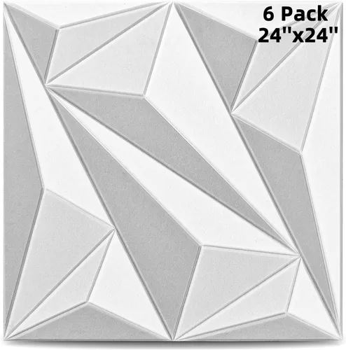 Vista 17 de Art3dwallpanels Paneles acústicos de 24 x 24 pulgadas, paquete de 6 paneles de pared insonorizados que amortiguan el sonido, paneles absorbentes