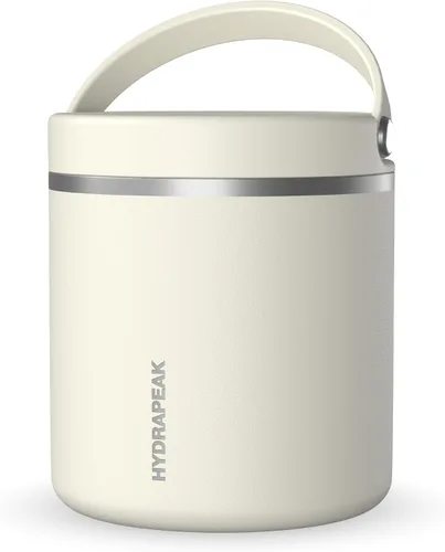 Vista 29 de Hydrapeak Tarro de alimentos aislado al vacío de acero inoxidable de 18 onzas para alimentos calientes y alimentos fríos, tarro de sopa a prueba