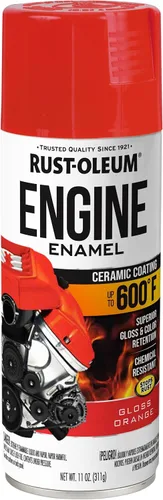 Vista 18 de Rust-Oleum 366428-6PK - Pintura en aerosol de esmalte para motor, 11 onzas, aluminio, (paquete de 6)