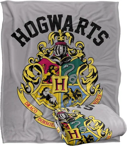 Vista 19 de Harry Potter Gryffindor Crest - Manta de tacto sedoso súper suave, 36 x 58 pulgadas