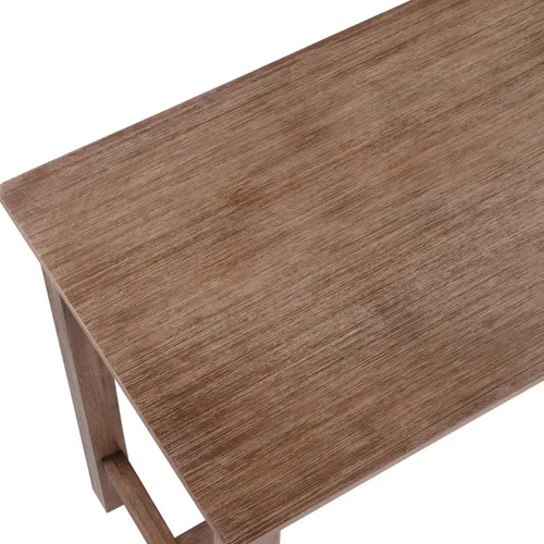 Vista 8 de Boraam Sonoma Pub Table - Cepillo de alambre de madera de granero