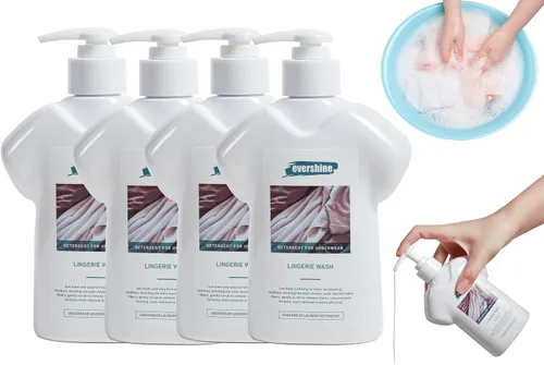 Vista 12 de Detergente de lencería - Doble concentrado, aroma a dama, delicado líquido de limpieza de ropa interior, 10.14 onzas líquidas (1, jazmín)