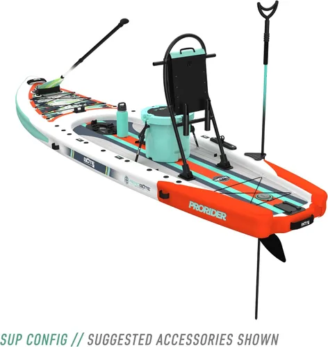 Vista 6 de BOTE ProRider Aero Inflable Pesca SUP Placa de accionamiento de pedal