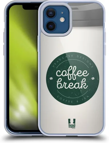 Vista 8 de Head Case Designs Funda de gel suave con tazas de café de chocolate compatible con Apple iPhone 12 / iPhone 12 Pro