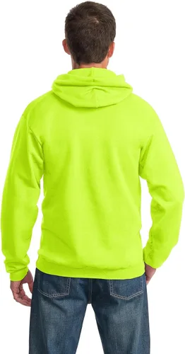 Vista 3 de Port & Company PC90H Sudadera con capucha - Verde de seguridad - XL, Verde (SAFETY GREEN)