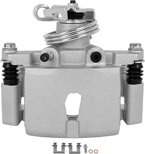 Vista 26 de cciyu Conjunto de pinza de freno trasera izquierda 18B4644A con soporte para Buick Rendezvous, para Chevy Venture, para Oldsmobile Silhouette