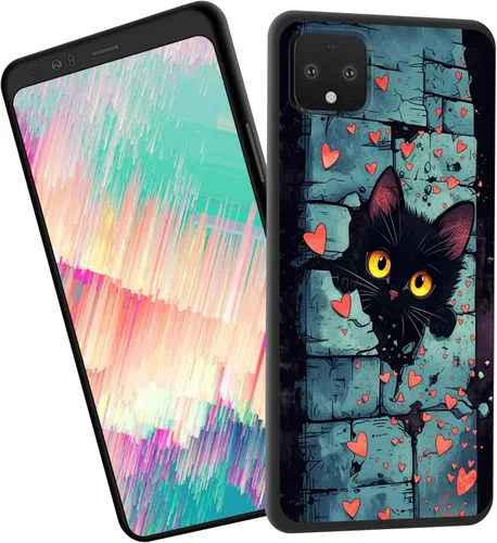 Vista 341 de Funda delgada para Google Pixel 4 XL, funda delgada de silicona de TPU suave a prueba de golpes para Google Pixel 4 XL, astronauta Galaxy