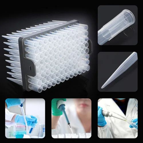 Vista 8 de FOUR E'S SCIENTIFIC Placa caliente del agitador magnético de 5 pulgadas con la pipeta micro de 1mL con las puntas de la pipeta